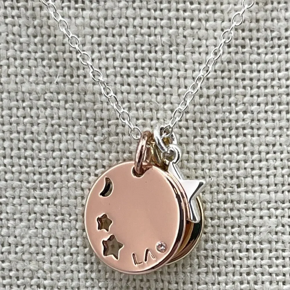 Silver LOVE Pendant Necklace 